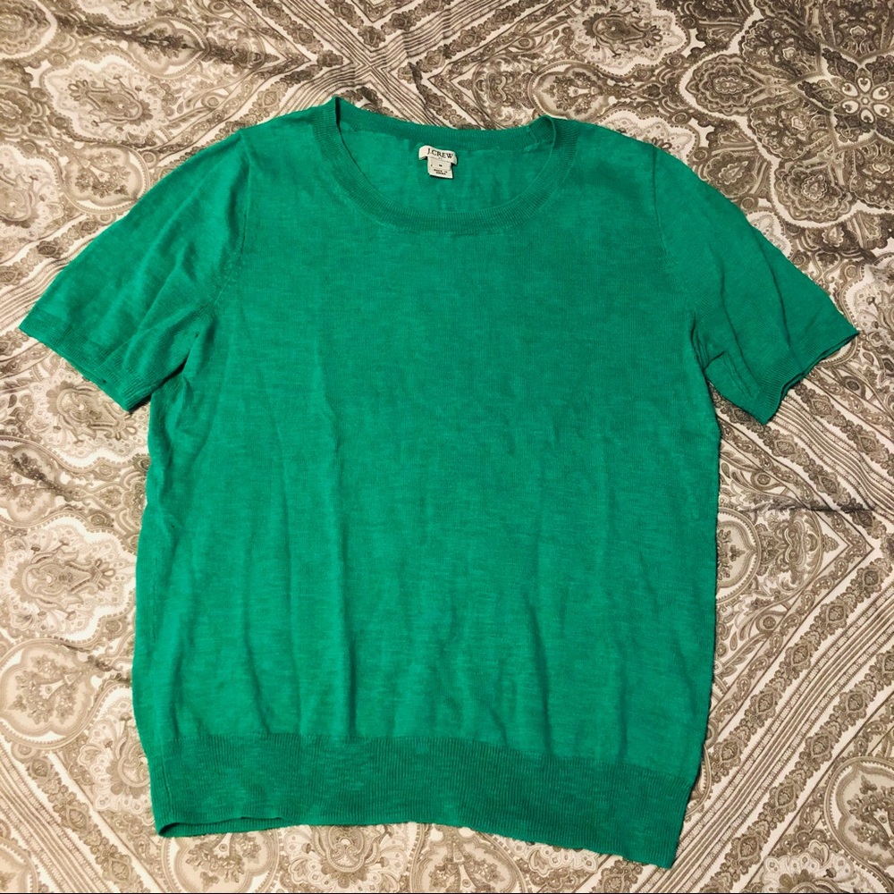 J Crew crew neck knit top